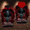Atlanta Falcons NFL 3D All Over Print Hoodie Zip Up or Pullover 1