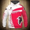 Atlanta Falcons NFL Football 3D All Over Print Hoodie With Zip Up or Pullover Option 1