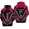 Atlanta Falcons NFL Football 3D All Over Print Hoodie Zip Up or Pullover 1
