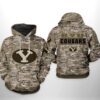 BYU Cougars Camo Veteran 3D All Over Print Zip Hoodie Gifts For NCAA Fans 1