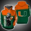 Baby Groot Hug Ball Miami Hurricanes 3D All Over Print Zip Hoodie Gifts For Ncaa Fans Baby Groot Hug Ball Miami Hurricanes 3D All Over Print Zip Hoodie Gifts For NCAA Fans 1