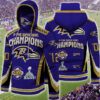 Baltimore Ravens Super Bowl Hoodie 2 Times Champions Gifts for Fans Baltimore Ravens Super Bowl Hoodie 2 Times Champions Gifts for Fans 1