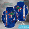 Blue Florida Gators Hoodie 3D Custom Name Logo Gators Gift Blue Florida Gators Hoodie 3D Custom Name Logo Gators Gift 0