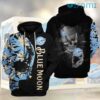 Blue Moon Beer 3D Hoodie Logo Horror Skull And Leafs 0