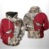 Boston College Eagles NCAA Camo Veteran Hunting For Unisex 3D All Over Print Hoodie Zip up Hoodie 1