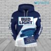 Bud Light Hoodie 3D Label Gift For Beer Lovers Bud Light Hoodie 3D Label Gift For Beer Lovers 0