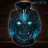 Bud Light Hoodie 3D Skull Beer Lovers Gift 0