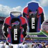 Buffalo Bills Nfl Football Black Blue Red 3D All Over Print Hoodie With Zip Up Option Buffalo Bills NFL Football Black Blue Red 3D All Over Print Hoodie with Zip up Option 1
