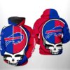 Buffalo Bills Nfl Grateful Dead 3D All Over Print Hoodie With Zip Up Option Buffalo Bills NFL Grateful Dead 3D All Over Print Hoodie with Zip up Option 1