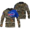 Buffalo Bills Realtree Camo 3D All Over Print Hoodie with Zip up Option Style 8 Show Your Team Spirit 1
