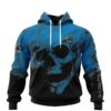 Buffalo Bills Skull Hoodies Custom Name & Number Gifts for Fans Buffalo Bills Skull Hoodies Custom Name Number Gifts for Fans 1