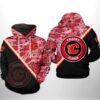 Calgary Flames NHL Camo Team 3D All Over Print Hoodie with Zip up Option Show Your Team Spirit 1