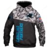 Carolina Panthers Military 3D All Over Print Hoodie With Zip Up Option Show Your Team Spirit Carolina Panthers Military 3D All Over Print Hoodie with Zip up Option Show Your Team Spirit 1
