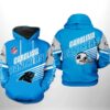 Carolina Panthers Team 3D All Over Print Zip Up Hoodie Carolina Panthers Team 3D All Over Print Zip Up Hoodie 1