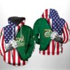 Charlotte 49Ers Ncaa Us Flag 3D All Over Print Hoodie, Zip-Up Hoodie Charlotte 49ers NCAA US FLag 3D All Over Print Hoodie Zip up Hoodie 1