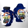 Chicago Bears Baby Yoda Team 3D All Over Print Zip Up Hoodie 1