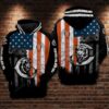 Chicago Bears Football American Flag 3D All Over Print Zip Up Hoodie Chicago Bears Football American Flag 3D All Over Print Zip Up Hoodie 1