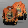 Chicago Bears Halloween Costume Hoodies Jack Skellington 3D Graphic Gifts for Fans 1