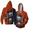 Chicago Bears Jack Skellington Halloween 3D All Over Print Zip Up Hoodie Chicago Bears Jack Skellington Halloween 3D All Over Print Zip Up Hoodie 1