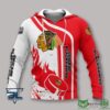 Chicago Blackhawks NHL Skull 3D All Over Print Zip Up Hoodie 1