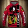 Chicago Blackhawks NHL US Flag 3D All Over Print Zip Up Hoodie 1