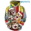 Christmas Cat Unisex 3D Hoodie 0