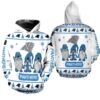 Christmas Gnomes Carolina Panthers Ugly Sweatshirt 3D All Over Print Zip Up Hoodie 1