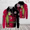 Christmas Grinch Ohio State Buckeyes Is This Jolly 3D All Over Print Zip Hoodie Gifts For NCAA Fans 1