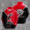 Cincinnati Bearcats 3D All Over Print Zip Hoodie Gifts For NCAA Fans 1