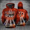 Cincinnati Bengals American Football Franchise 3D All Over Print Zip Up Hoodie Cincinnati Bengals American Football Franchise 3D All Over Print Zip Up Hoodie 1