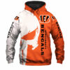 Cincinnati Bengals Hoodie Skull Printed Gifts for Fans 1