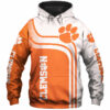 Clemson Tigers Hoodies 3D Pullover and Zip Up Hoodies Gifts for Fans Clemson Tigers Hoodies 3D Pullover and Zip Up Hoodies Gifts for Fans 1