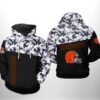 Cleveland Browns Nfl Camo Veteran Team 3D All Over Print Zip Up Hoodie Option Cleveland Browns NFL Camo Veteran Team 3D All Over Print Zip up Hoodie Option 1