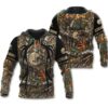 Cleveland Browns Realtree Camo NFL 3D All Over Print Zip up Hoodie Option 1