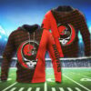 Cleveland Browns Team Logo Grateful Dead Nfl 3D All Over Print Zip Up Hoodie Option Cleveland Browns Team Logo Grateful Dead NFL 3D All Over Print Zip up Hoodie Option 1