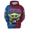 Colorado Avalanche Nhl Camo Veteran 3D All Over Print Zip Up Hoodie Option Colorado Avalanche NHL Camo Veteran 3D All Over Print Zip up Hoodie Option 1