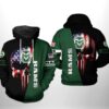 Colorado State Rams Ncaa Us Flag Skull 3D All Over Print Hoodie, Zip-Up Hoodie Colorado State Rams NCAA US Flag Skull 3D All Over Print Hoodie Zip up Hoodie 1