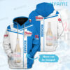 Coors Light Hoodie 3D White Blue Custom Name Beer Lovers Gift Coors Light Hoodie 3D White Blue Custom Name Beer Lovers Gift 0