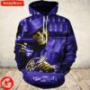 Custom Baltimore Ravens 3D All Over Print Hoodie Perfect Gift for NFL Fans 1