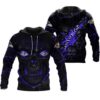 Custom Baltimore Ravens 3D All Over Print Zip Hoodie for Men and Women Perfect Gift for NFL Fans 1