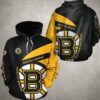 Custom Boston Bruins Nhl 3D Full Over Print Hoodie For Bruins Fans Custom Boston Bruins NHL 3D Full Over Print Hoodie for Bruins Fans 1