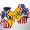 Custom Boston Bruins Nhl Us Flag Unisex 3D All Over Print Zip Up Hoodie Perfect Gift For Hockey Fans Custom Boston Bruins NHL US Flag Unisex 3D All Over Print Zip up Hoodie Perfect Gift for Hockey Fans 1