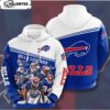 Custom Buffalo Bills 3D Zip up Hoodie NFL 3D All Over Print Hoodie Zip Hoodie for Men and Women Perfect Gift 1