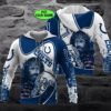 Custom Indianapolis Colts Hoodie With Zipper Custom Indianapolis Colts Hoodie with Zipper 1