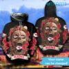 Custom Name KC Chiefs Hoodie 3D Skull Flower Kansas City Chiefs Gift Custom Name KC Chiefs Hoodie 3D Skull Flower Kansas City Chiefs Gift 0