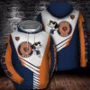 Customizable Chicago Bears 3D All Over Print Zip Up Hoodie Customizable Chicago Bears 3D All Over Print Zip Up Hoodie 1
