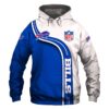Cute Buffalo Bills 3D All Over Print Zip Hoodie Perfect Gift for Fans 1