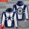 Dallas Cowboys 3D All Over Print Zip up HoodieAvailable for Sale Great NFL Team Gift 1