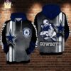Dallas Cowboys 3D Printed Pullover Zip Up Hoodie Dallas Cowboys 3D Printed Pullover Zip Up Hoodie 1
