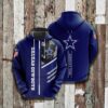 Dallas Cowboys Classic NFL 3D All Over Print Hoodie with Zip up Options 1